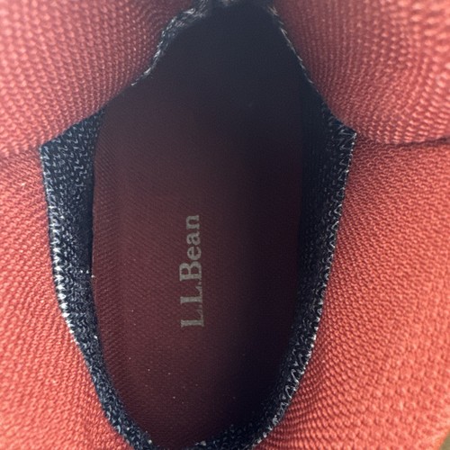 LL BEAN Women's Hiking Boots Tan Red Vibram Waterproof GoreTex Size 7.5 M *READ* - Picture 17 of 18