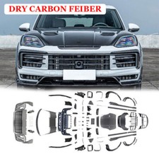 DRY Carbon Fiber Body Kit For Porsche Cayenne 9Y0 MSY Upgrade TURBO