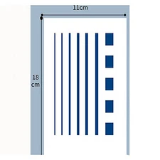 1Set Herbal Tattoo Stickers Halloween Tattoo Supplies Body Art Temporary Tattoos