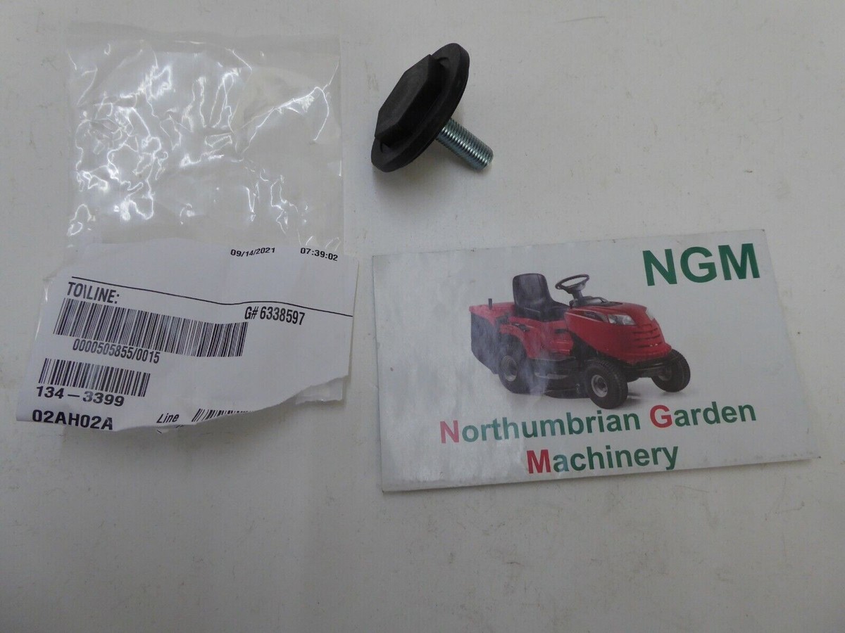 Genuine Hayter Envoy 36 Cutter Bar Blade Fixing Bolt Nylon 100013 134-3399  T22/5