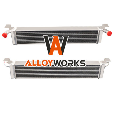 Aluminum 2 Row Radiator For Kitfox w/Rotax 532/582, 618, 670 2
