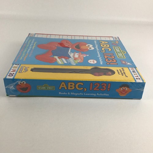 Sesame Street ABC 123 Educational Learning Kit Books Magnetic Activities Marker - 第 5/6 張圖片