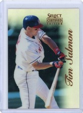 1996 Select Certified Mirror Blue #37 Tim Salmon