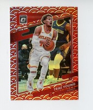 B167 TRAE YOUNG 2021-22 OPTIC PHOTON REFRACTOR CASE HIT #51 HAWKS VERY RARE HOT