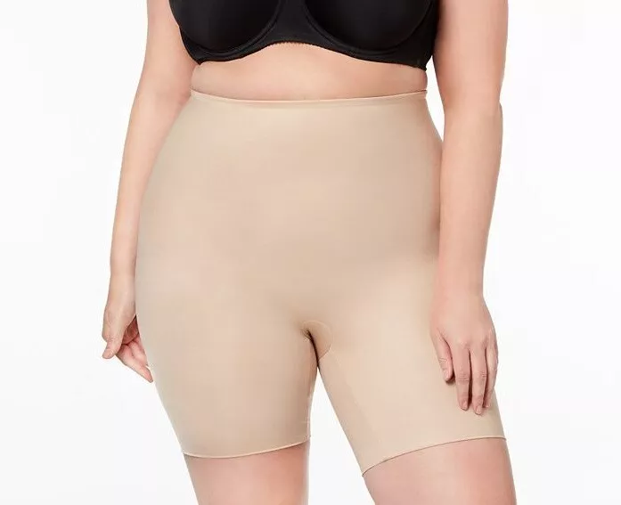 SPANX 10131P Plus Size Power Conceal Her Mid-Thigh Short Natural