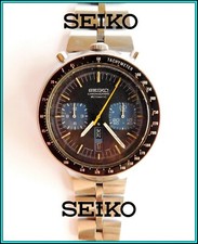 CRONOGRAFO Vintage SEIKO 6138-0040 Bullhead - Bracciale Originale - FUNZIONANTE