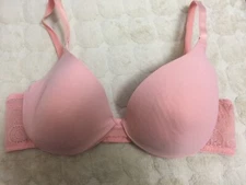  Quentex Bra  Size us 36b it4b eu80b padded underwired pink 