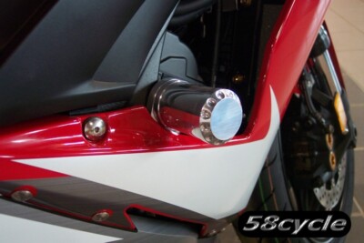 04-05 CBR 1000RR Polished Frame Sliders Crash Protector NO CUT Choose END CAPS