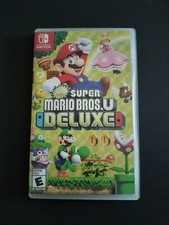 Replacement Case ONLY Super Mario Bros U Deluxe Nintendo Switch Box UAE Version