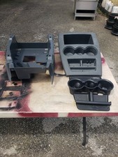 2006-2008 Dodge Ram 1500 2500 Business Floor Console Cup Holder Black Gray OEM