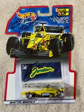 SIGNED Hot Wheels Jordan Buzzin Hornets F1 Ra...