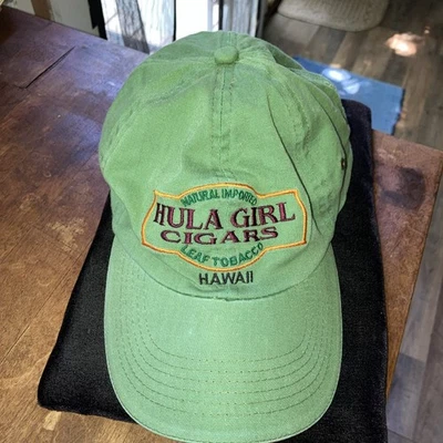 Hula Girl Cigars Hawaii Natural Imported Leaf Tobacco Secret Pocket Cap - Image 1 of 4