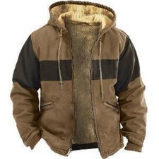 Fleece-lined Thickened Winter Clothes Cotton-padded Coat Jacket