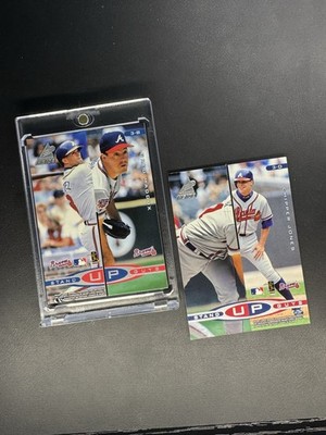 1998 Pinnacle Inside Stand Up Guys Chipper Jones Greg Maddux Andruw Jones 3ABCD