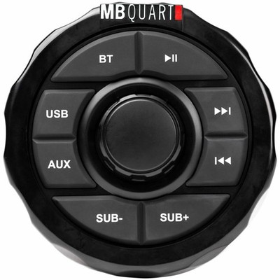 MB Quart Nautic 160 Watt Multimedia Source Receiver Unit Black GMR-1.5B