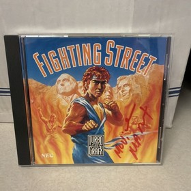 Fighting Street (Street Fighter 1) for TurboGrafx CD, Complete In Cardboard Box!