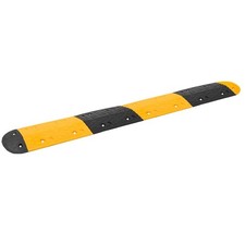 Speed Hump Yellow and Black Rubber Signage Calming Bump Multi Sizes vidaXL