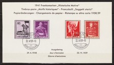 Schweiz, MiNr. 683 - 686 (Papieränderung) auf Ersttagsblatt der Post, (3/E2/196)