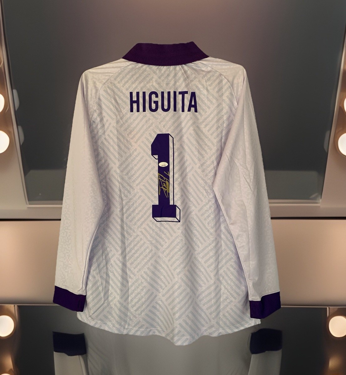 Rene Higuita Hand - Signed Autographed Colombia Jersey with JSA
