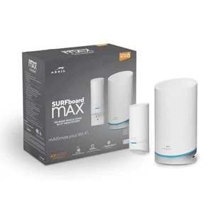 Arris Surfboard Max W122 Mesh Wifi 6 Système AX6600 - blanc