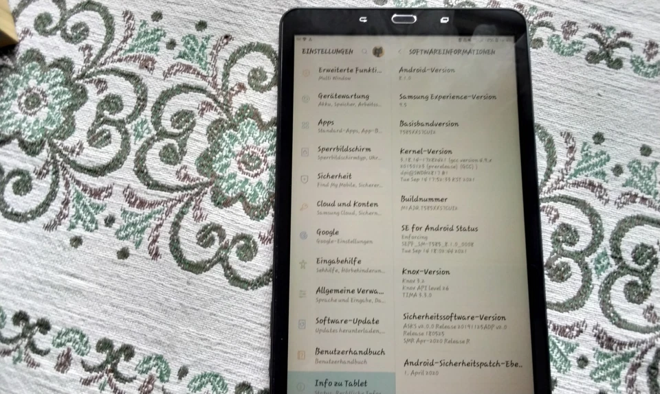 Samsung Galaxy Tab A6 SM-T585, WLAN LTE, 10,1 Zoll,32GB, Schwarz, Android Tablet - Bild 3 von 4