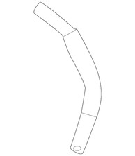 Genuine Nissan Vacuum Reservoir Drain Hose 14912-4BC0D