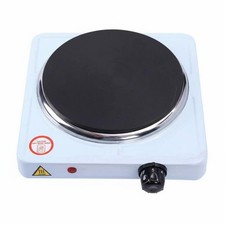 Portable Electric Hot Plate Non-Slip Feet Single Burner Hot Plate for