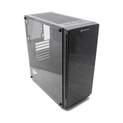 Megaport ATX PC-Gehäuse MidiTower USB 3.0 Seitenfenster schwarz   #336554