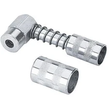 Grease Gun Angular Coupler 90 Degree Equipment Greasing Hand Tool Lubri Fits CAT