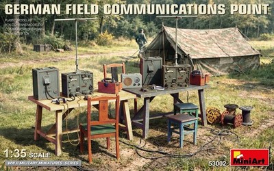 Miniart MA53002 1/35 GERMAN FIELD COMMUNICATIONS POINT
