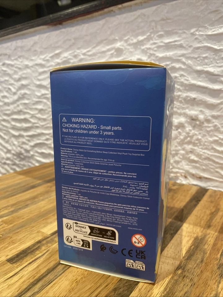 Figura Vinilo Serie Stitch Eat Something Before Sleep Caja Ciega, Estilo Aleatorio Foto 4 de 4
