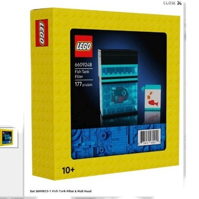 LEGO 6609248 Fish Tank Filter Insider Set/GWP for Set 10366