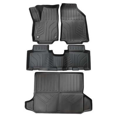 For 2018-2025 Chevrolet Equinox Heavy Duty TPE Floor Mats Trunk Cargo Liners 3D