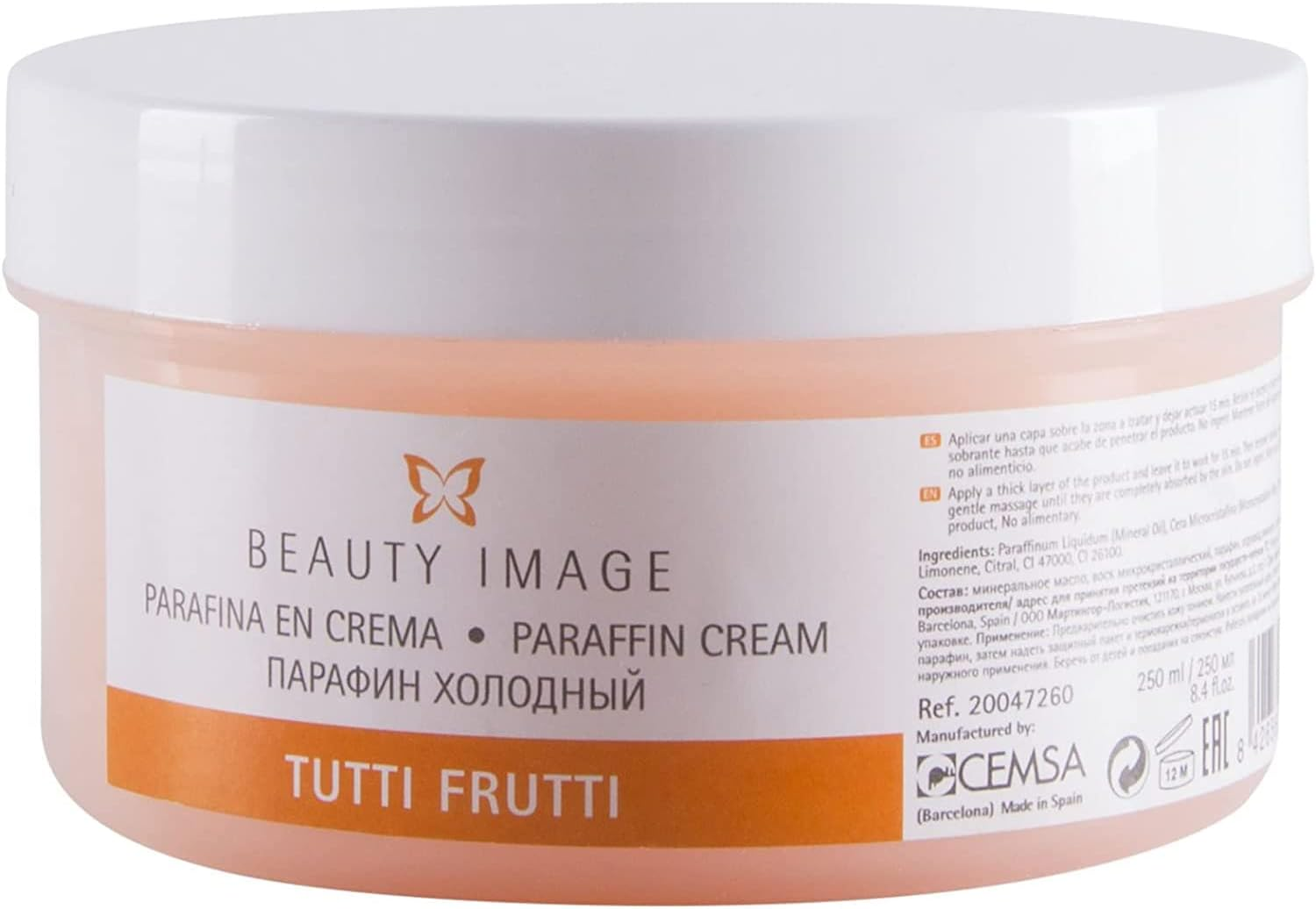 Tutti Frutti Paraffin Cream, 250 Ml