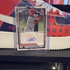 2024 Bowman Topps Jonathan Mejia St. Louis Cardinals Rookie Autographed Insert