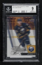2015-16 Upper Deck Full Force 3D Freshman Jack Eichel #112 BGS 9 MINT Rookie RC