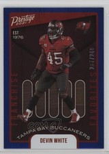 2021 Panini Prestige Franchise Favorites Xtra Points Blue /249 Devin White 9bp