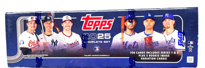2025 Topps Baseball Complete Set Factory Sealed Box Retail Blue Box