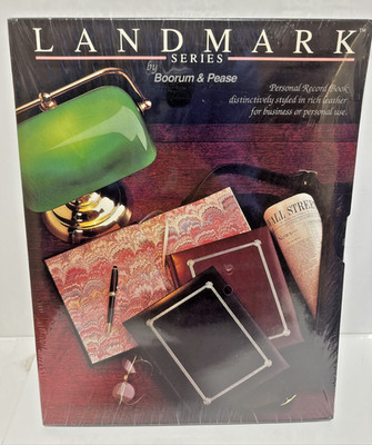 Boorum & Pease Personal Record Books Landmark Series # 05401