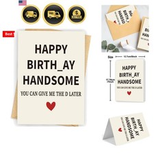 Gifts for Men Him  Funny Birthday Card  Gifts for Men Husband Boyfriend Him...
