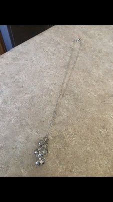 The Limited Long Cluster Pendant Necklace EUC