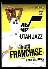 Cody Williams 2024-25 Panini Instant NB #TF-21 The Franchise #/234 Utah Jazz