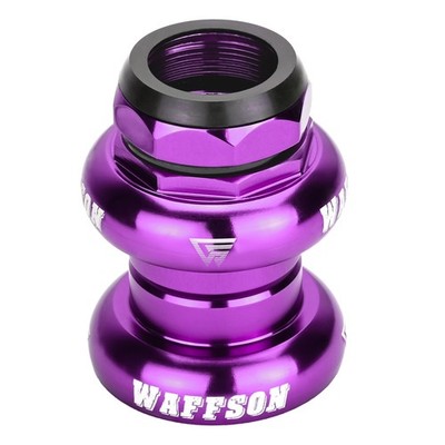 WFS AH.85 1 Inch Threaded Headsets Bearing External Cup , Purple