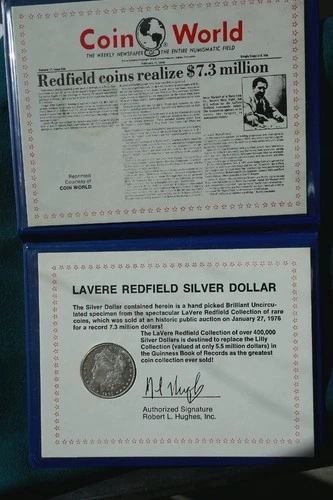 RARE 1891 CC Morgan Dollar SILVER DOLLAR BU GEM DMPL LAVERE REDFIELD Collection