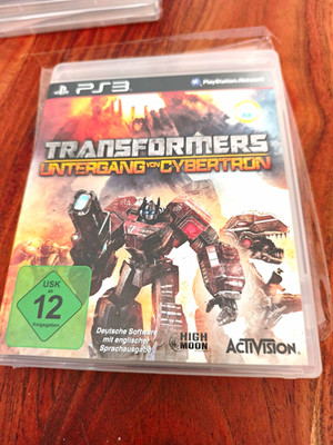 Activision Transformers: Untergang von Cybertron PS3 PAL USK 12 Multiplayer BLES
