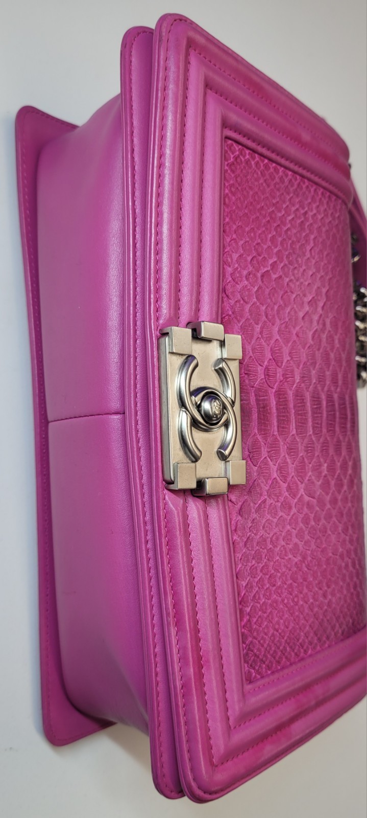 [eBay Live] Chanel Python Medium Boy Bag Series 20 - image 3