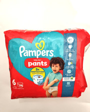 Pampers Baby-Dry Nappy Pants Size 6 , 13 - 19 kg , 28 Nappies Pack