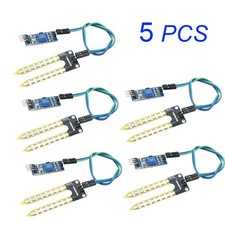 5Pcs Moisture Sensor Soil Hygrometer For Arduino or Raspberry PI