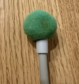 Sega Dreamcast Official Microphone Adapter & Mic sponge HKT-7200 Tested Japan