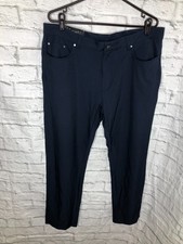 Greg Norman Mens Performance By Design Comfort Stretch Golf Pants navy 38x30 NWT